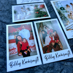 Egyedi karácsonyi hűtőmágnes