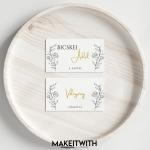 Ültetőkártya - Elegáns