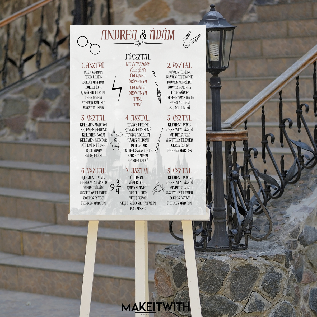 harry potter ültető tábla 50x70 Ültető Tábla - Harry Potter - Image 1