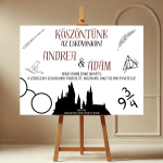 Digitális Köszöntő Tábla - Harry Potter
