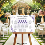 Ültető Tábla - Lila Klematisz Virágos - Image 2