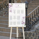 Digitális Ültető Tábla – Lila Virágos - Image 2