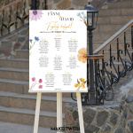 Ültető Tábla - Színes Réti Virágos