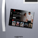 NETFLIX hűtőmágnes