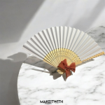 Elegáns esküvői legyező - Image 4