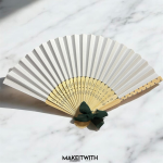 Elegáns esküvői legyező - Image 2