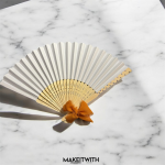 Elegáns esküvői legyező - Image 5