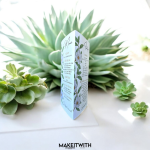 Háromszög Menü/Asztalszám – Greenery - Image 2