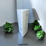 Háromszög Menü/Asztalszám – Minimalista - Image 2