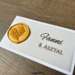 Prégelt Ültetőkártya Pecséttel - Image 2