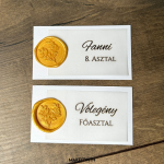 Prégelt Ültetőkártya Pecséttel - Image 3