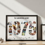 Egyedi évszámos fotókollázs