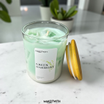 Green Harmony – poharas gyertya