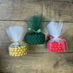 Karácsonyi Harmónia – 3 darabos kerámia illatgyertya készlet - Image 2