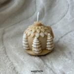 Karácsonyi Házikós Gömb Illatgyertya - Image 2