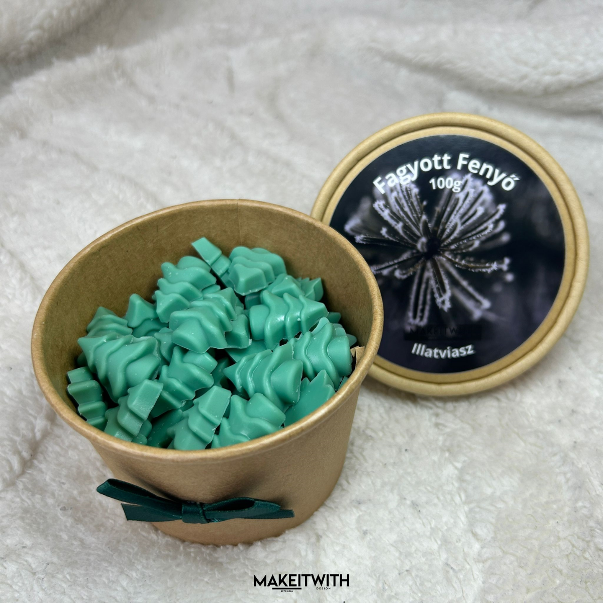 illatviasz feltöltés (1) Fenyőfa illatviasz – 100 g / 30 g - Image 1