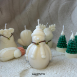 Hóember Illatgyertya