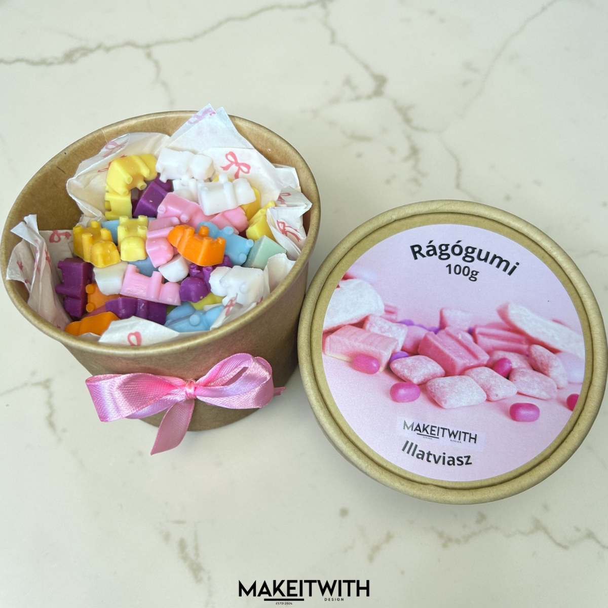 ILLATVIASZ (1) Rágógumi illatviasz – 100 g / 30 g - Image 1