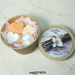 Vanília Szív illatviasz – 100 g / 30 g