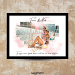 Szerelem Mozaik – Egyedi Falikép Pároknak