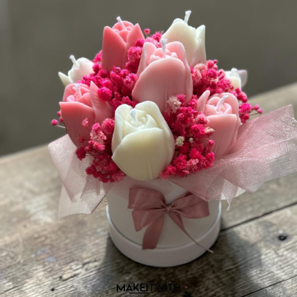 Tulipán Álom – Illatosított Virágbox 2.0