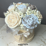 Virágvarázs – Illatosított Virágbox (bézs)